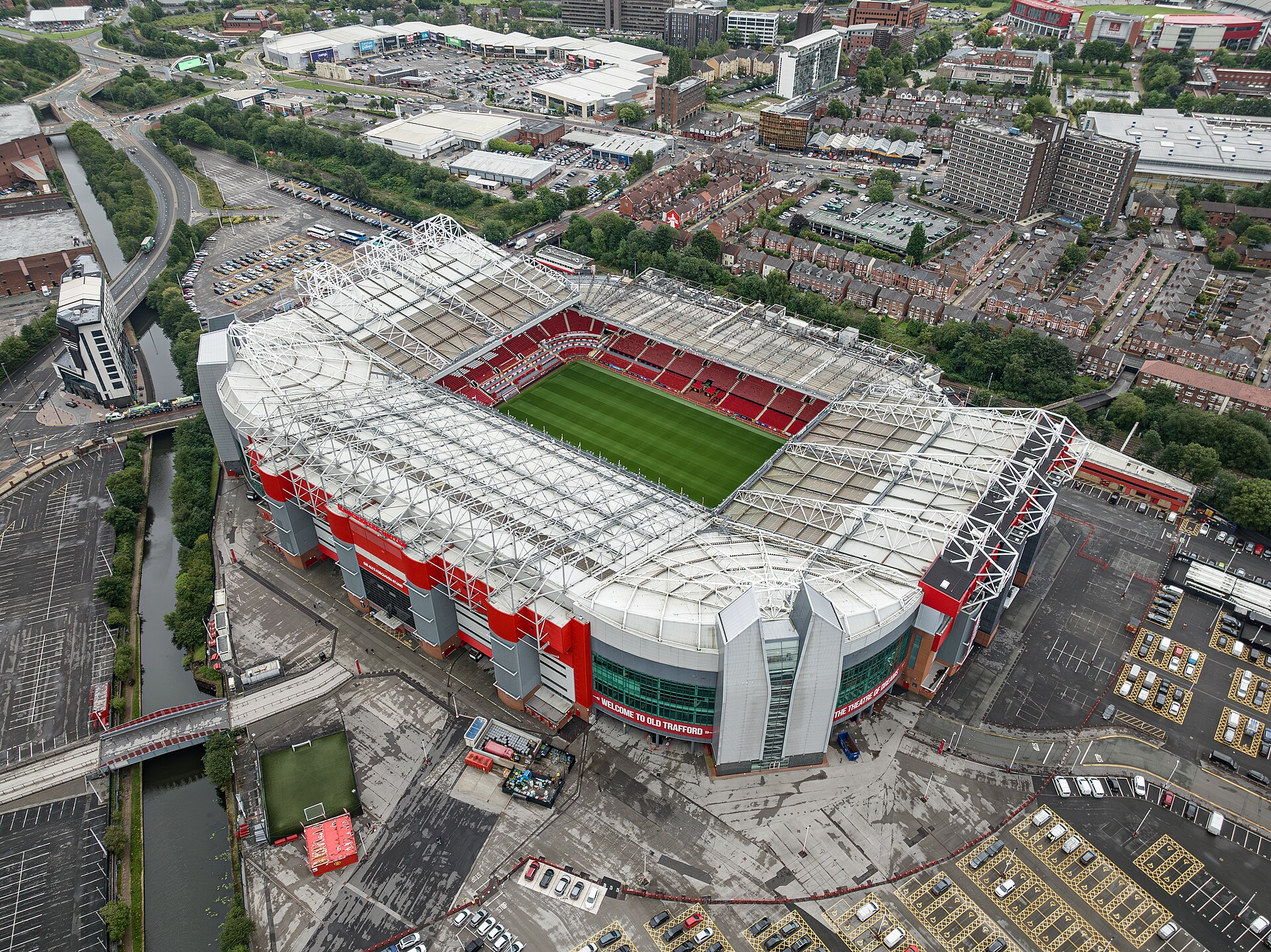 Old Trafford stadium, Manchester