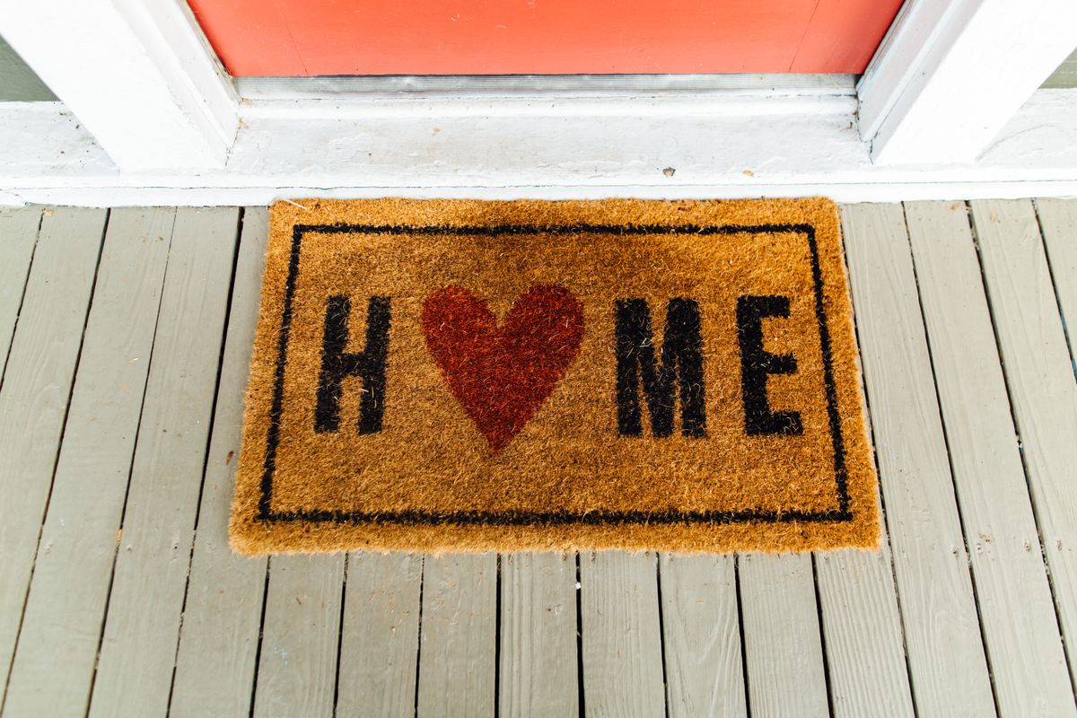 Doormat at the entrance to a rented home now that Section 21 has been abolished