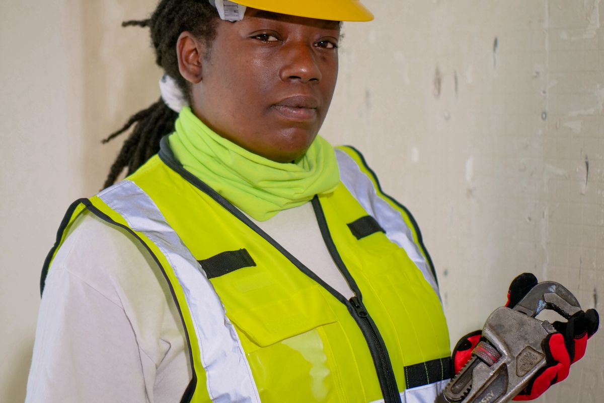Trades engineer with tools, representing landlord gas and safety compliance checks