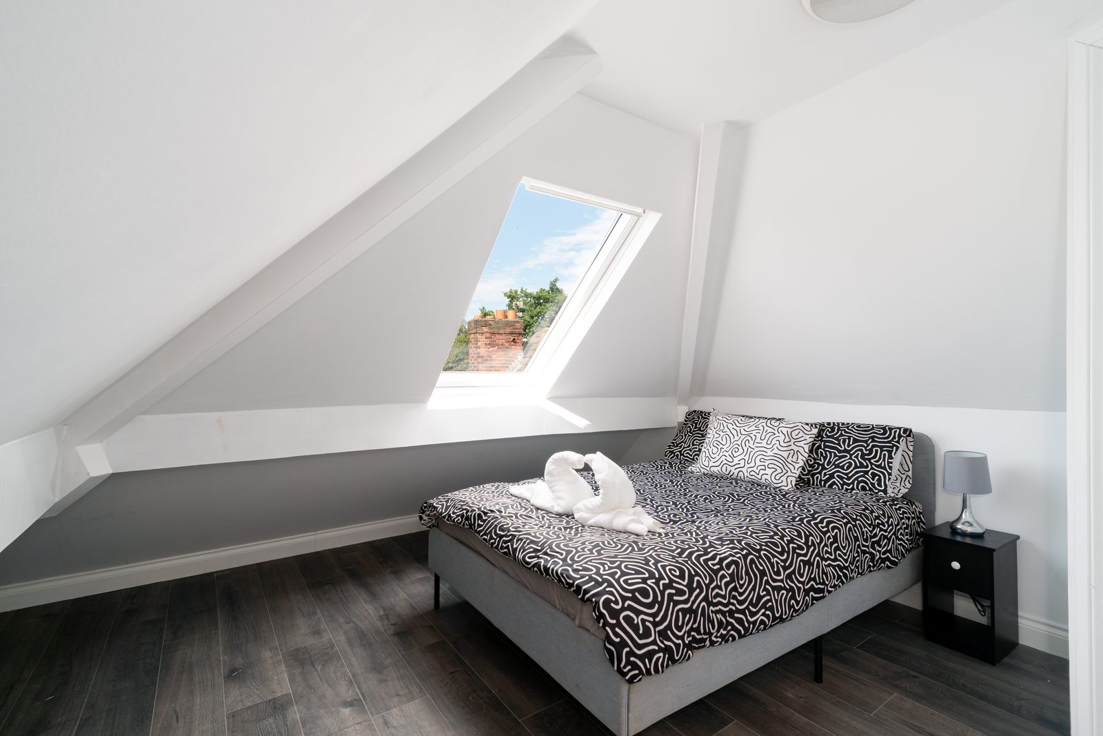 Fourth bedroom at the top of the house