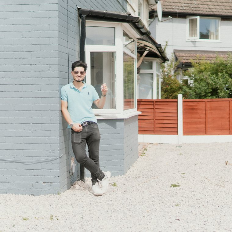 Omid Behzadnia, founder of Beacon Living Group, at Briar House in Wythenshawe