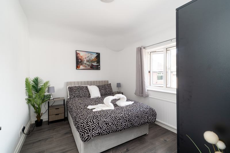 Double bedroom in our South Manchester house