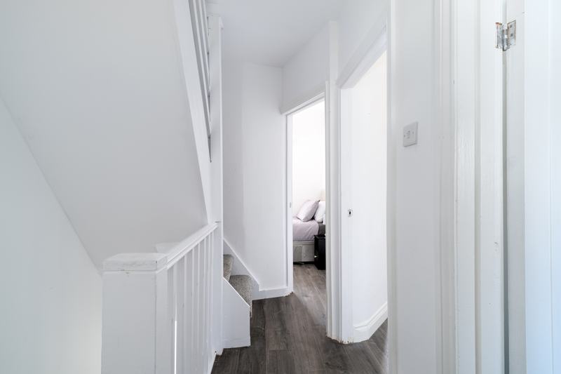 Bedroom 1, wardrobe and storage